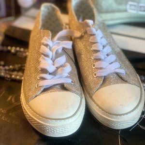 Glitzy glam sneakers